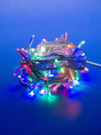 Светодиодная гирлянда Uniel 220V разноцветная с мерцанием ULD-S1000-120/TWK MULTI IP67 UL-00001353