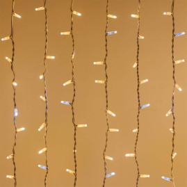 Уличная светодиодная гирлянда Ardecoled занавес 230V теплый белый/белый ARD-Curtain-Pro-2000X3000-White-760Led-Flash Warm/White 026062