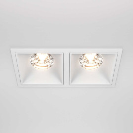 Встраиваемый светильник Maytoni Alfa LED DL043-02-15W3K-D-SQ-W