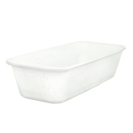 Лоток для СВЧ 1,63л.&quot;Borcam&quot; кремовый