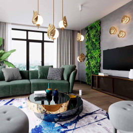 Подвесной светильник Odeon Light Jungle 4864/1A