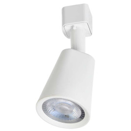 LIGHTING Светильник светодиодный трековый ДТО 1403 10Вт 4000К однофазный 50град белый IEK LT-DSO0-1403-10-40-K01