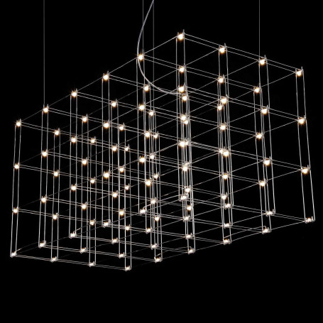 Подвесная люстра Imperium Loft Quasar Cosmos Square Led Pendant Light 120/60/60 144369-22