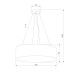Подвесной светильник TK Lighting 1037 Rondo