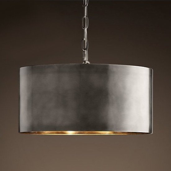 Подвесной светильник Loft-Concept RH Antiqued Metal Drum Pendant lamp 40.619-0 5776