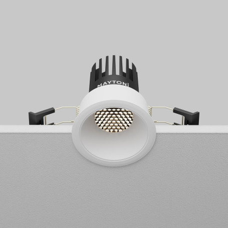 Встраиваемый светильник Maytoni Technical Dip DL115-10W-4K-W