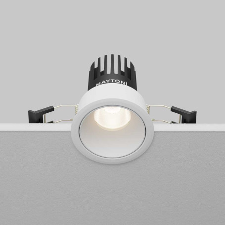 Встраиваемый светильник Maytoni Technical Dip DL115-10W-4K-W