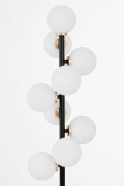 Торшер Lumina Deco Marsiada LDF 6033-9 BK+F.GD
