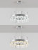 Подвесной светодиодный светильник Natali Kovaltseva Smart Нимбы Innovation Style 83048