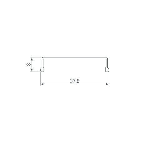 Рассеиватель Arlight SL-Line-4050-3L-2000 Opal 044672