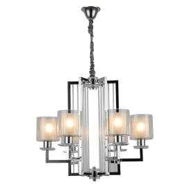 Подвесная люстра Lumina Deco Manhattan LDP 8012-6 CHR
