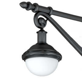 Светильник OXOR-AMPIL-BUE - 495x500-100W Day4000 (BK, 120 deg, 230V) IP65 Arlight 052447