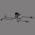 Потолочная люстра Illumico IL2000-6C-05 BK
