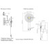 Бра Crystal Lux Cancion AP8W Led