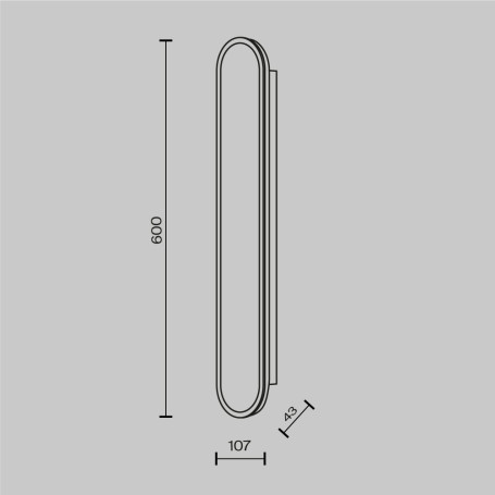 Бра Maytoni Modern MOD429WL-L30BSK