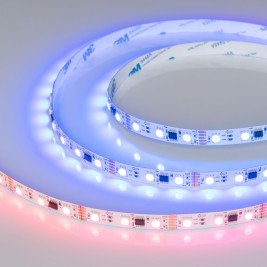 Светодиодная лента DMX-B60-10mm 12V RGB-PX3 (14 W/m, IP20, 5m) Arlight 039174(1)