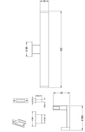 Подсветка для зеркал Deko-Light Spiegel Line I 687132