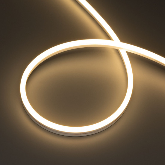 Светодиодная лента герметичная HALO-SIDE-A160-06x13mm 24V Warm3000 (10 W/m, IP67, 5m, wire x1) Arlight 053366