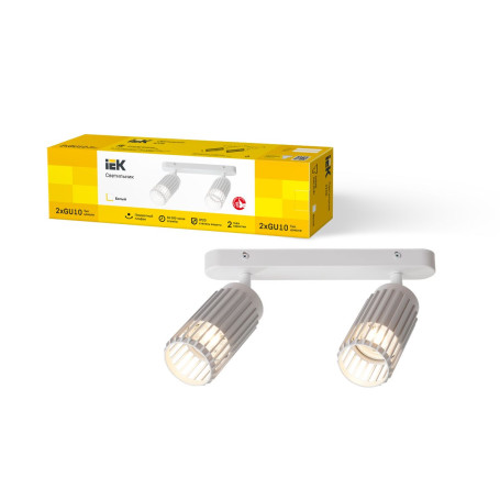 Спот IEK LT-USB0-4208-GU10-2-K01