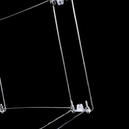 Подвесная люстра Imperium Loft Quasar Cosmos Square Led Pendant Light 80/80/140 252289-22