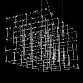 Подвесная люстра Imperium Loft Quasar Cosmos Square Led Pendant Light 80/80/140 252289-22