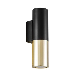 Бра Lumina Deco Tuba LDW 1101-1 BK+GD