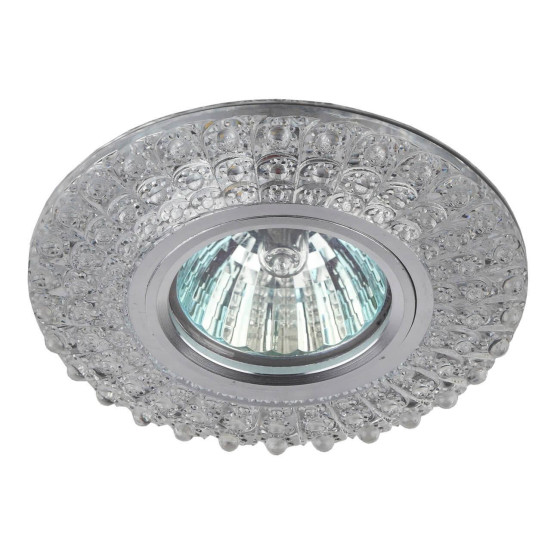 Встраиваемый светильник ЭРА LED с подсветкой DK LD2 SL/WH Б0019197