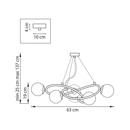 Люстра Globo Lightstar 799063