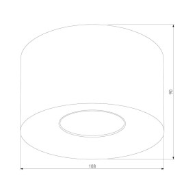 Потолочный светильник TK Lighting 3234 Orion White