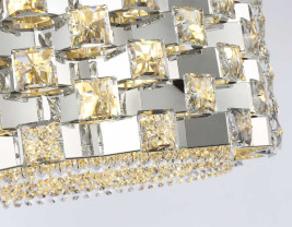 Подвесная люстра с хрусталем Ambrella light High Light LH41001