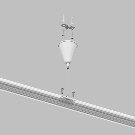 Подвесная система для треков Denkirs Solid Base TR1105-WH