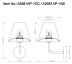 Бра Arte Lamp Elba A2581AP-1CC