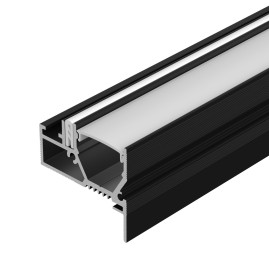 Профиль Arlight Stretch-20-Wall-D-Side-2000 Black 042947