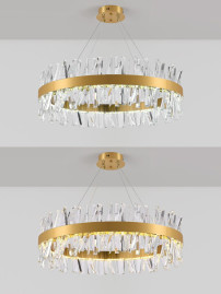 Подвесной светодиодный светильник Natali Kovaltseva Smart Нимбы Innovation Style 83049