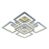 Потолочная светодиодная люстра Profit Light 8009/4+1 CHR