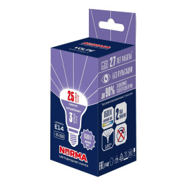 Лампа светодиодная Volpe E14 3W 6500K матовая LED-R39-3W/6500K/E14/FR/NR UL-00010997