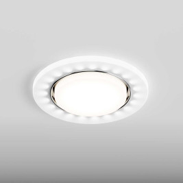 Встраиваемый светильник Hesby Lighting Aurora IP20, 15Вт + LED 4Вт, GX53, белый HSBL_0132