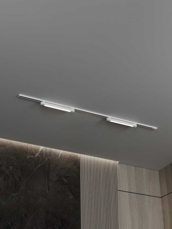 Трековая система со светильниками №1 однофазная накладная Hesby Lighting Skylite HSBL_kompl_S001_NI2W4K