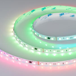 Светодиодная лента DMX-B60-10mm 24V RGB-PX6 (14 W/m, IP20, 5m) Arlight 039183(1)