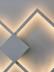 Настенный светодиодный светильник Elvan GW-46220/2SQ-20W-WW-Wh