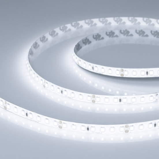 Светодиодная лента герметичная RTW-SE-A140-8mm 24V White6000 (5 W/m, IP65, 5m) Arlight 057514