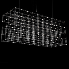 Подвесная люстра Imperium Loft Quasar Cosmos Square Led Pendant Light 80/80/200 252290-22