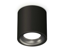 Комплект накладного светильника Ambrella light Techno Spot XS7532021 SBK/PBK черный песок/черный полированный (C7532, N7011)
