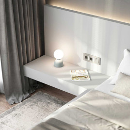 Перекрестный выключатель двухклавишный (дымчатый) W1223004/ a069460