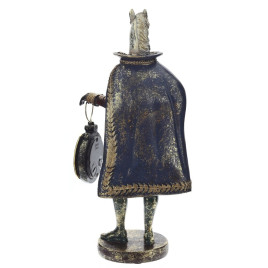 Фигурка декоративная &quot;Лошадь&quot; с часами D4см, (LR44x1), L12 W7,5 H24,5 см