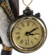 Фигурка декоративная &quot;Лошадь&quot; с часами D4см, (LR44x1), L12 W7,5 H24,5 см
