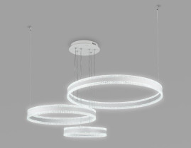 Подвесной светодиодный светильник Ambrella light Acrylica Original FA6201
