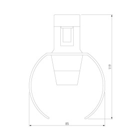 Трековый светодиодный светильник Elektrostandard Esthetic Magnetic 85119/01 a065420
