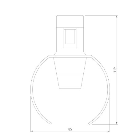 Трековый светодиодный светильник Elektrostandard Esthetic Magnetic 85119/01 a065420