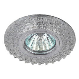 Встраиваемый светильник ЭРА LED с подсветкой DK LD2 SL/WH+PU Б0019198